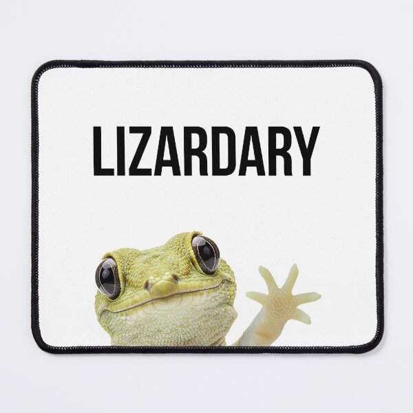 Item preview, LIZARDARY Lizard with Glasses Funny Nerdy Animal designed and sold by PLisasPets.