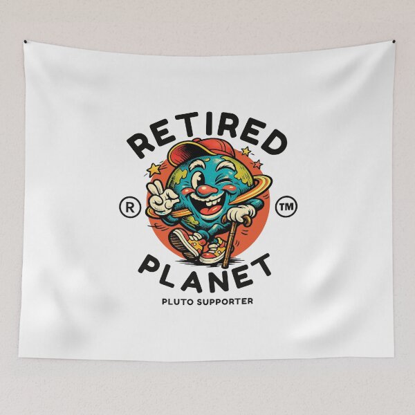 Item preview, Retired planet pluto supporter designed and sold by Peerless-Prime.
