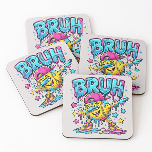 Item preview, Drip Softball Bruh Dab: A Streetwear Artist’s Original designed and sold by FormalDehyena.
