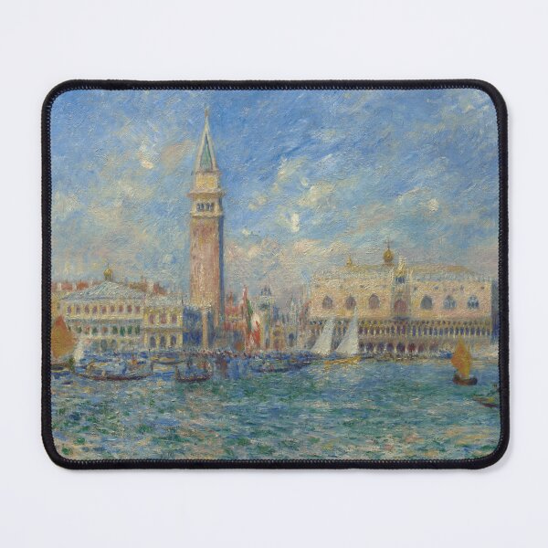 Item preview, Doges' Palace, Venice by Pierre-Auguste Renoir: Luminous Impressionist Waterfront Poster designed and sold by artofuniverse.