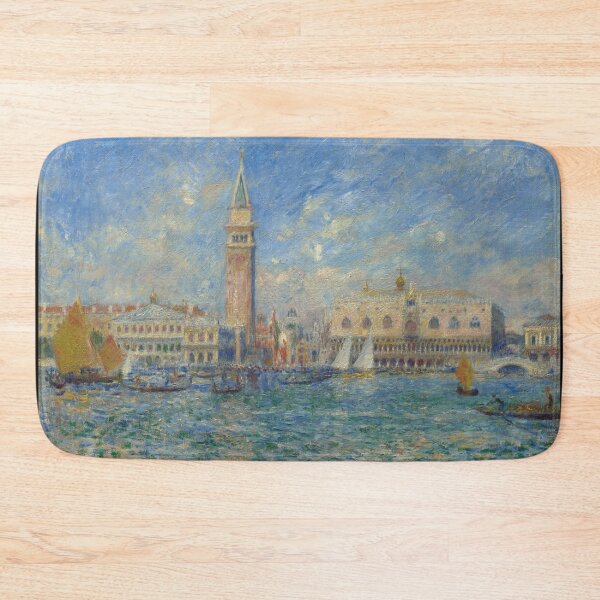 Item preview, Doges' Palace, Venice by Pierre-Auguste Renoir: Luminous Impressionist Waterfront Poster designed and sold by artofuniverse.