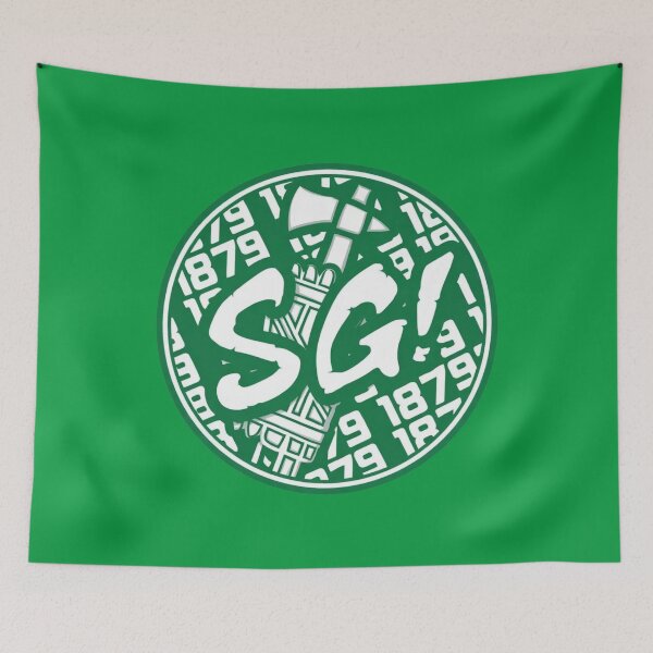 Item preview, Sankt Gallen Green And White Forever  designed and sold by canvasriddle.