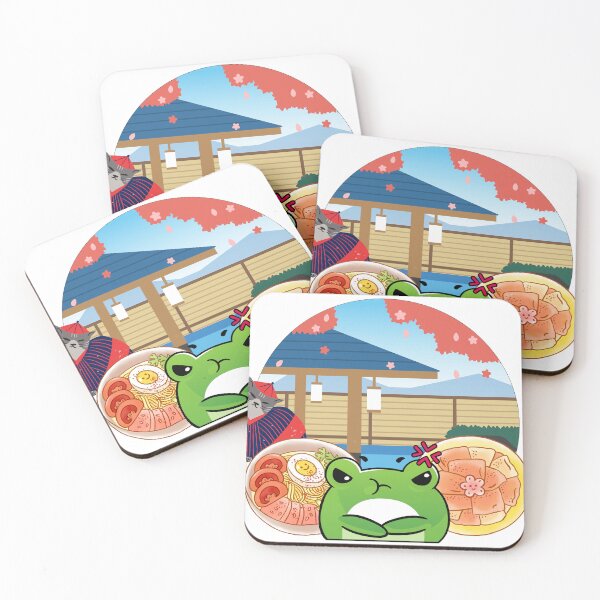 Item preview, Grumpy Frog and Ramen Feast: Japan Getaway designed and sold by Kanniax.