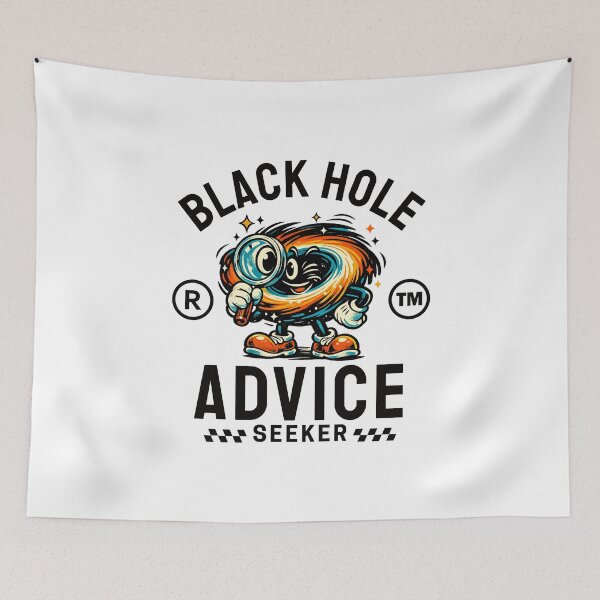 Item preview, Black hole advice seeker designed and sold by Peerless-Prime.