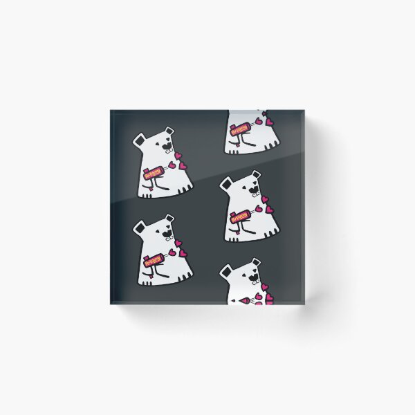 Item preview, Pew Pew Polar Bear  designed and sold by RockabunnyShop.