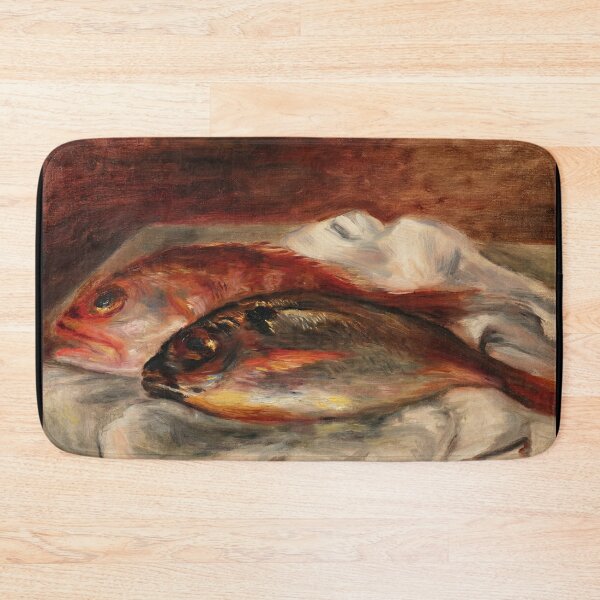 Item preview, Dorade Et Rascasse by Pierre-Auguste Renoir: Warm Impressionist Kitchen Art designed and sold by artofuniverse.