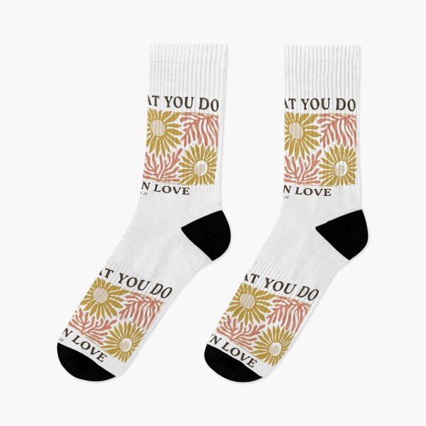 Item preview, Let All That You Do Retro Floral designed and sold by DizzyShirts1.