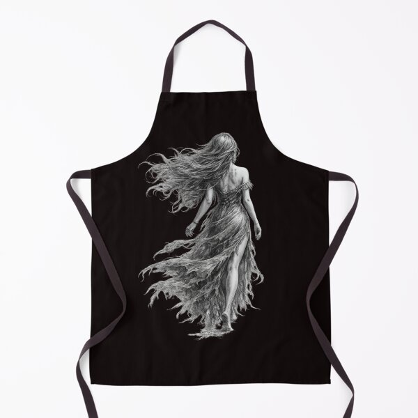 Item preview, Wind in Her Hair – Elegant Graphite Woman Sketch designed and sold by Tadeusz1.