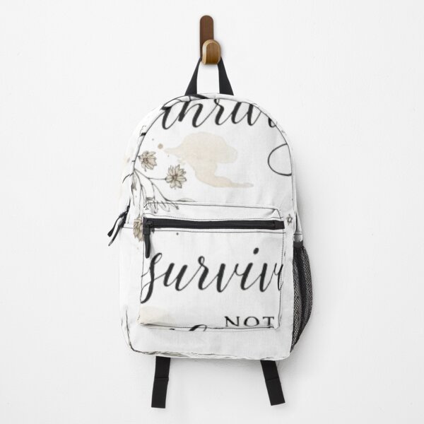 Item preview, Surviving Not Thriving Aesthetic Quote | Relatable Introvert Mood Minimal Typography designed and sold by Sanika arts .