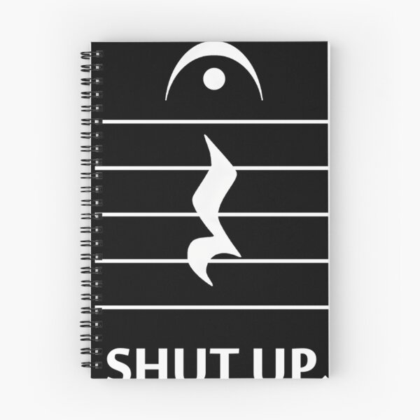 Item preview, Shut Up by Music Notation  designed and sold by justbesmart11.