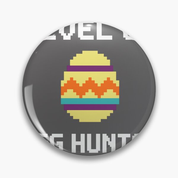 Artikelvorschau, Level Up Egg Hunter – Lustiges Retro Gamer Oster Pixel Art Design entworfen und verkauft von PrintOnGeek.