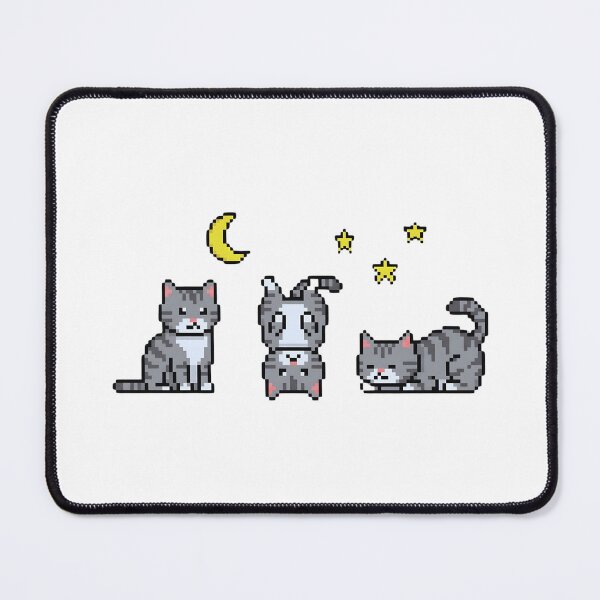 Item preview, Cozy Gamer Pixel Art Cat Night designed and sold by DizzyShirts1.