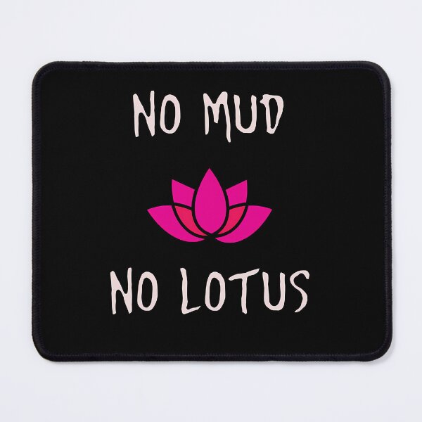 Item preview, No Mud No Lotus Zen Meditation Yoga  designed and sold by justbesmart11.