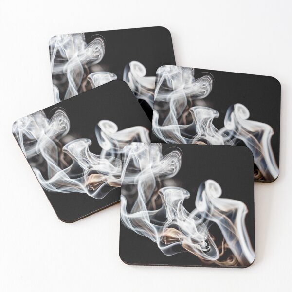Item preview, White Smoke Black Velvet  designed and sold by FOLK ART FUSION by heidiannemorris.