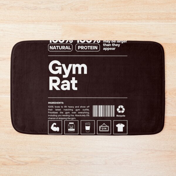 Item preview, Gym Rat: 100% Protein Mode designed and sold by Retro Shinobi.