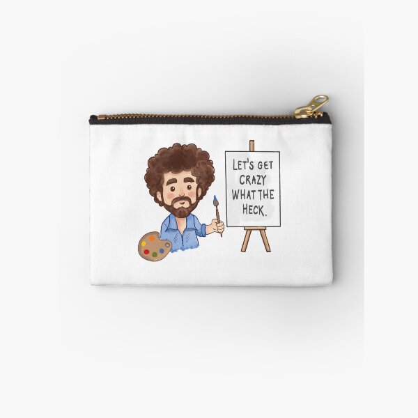 Item preview, Let’s Get Crazy Bob Ross designed and sold by PaigePolyArt.