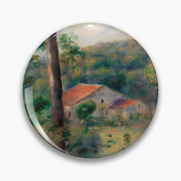 Item preview, Environs of Briey by Pierre-Auguste Renoir: Tranquil Impressionist Countryside Poster designed and sold by artofuniverse.