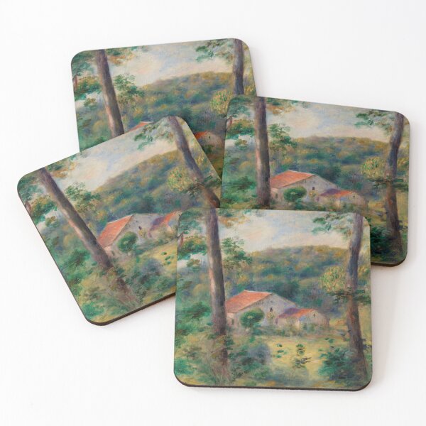 Item preview, Environs of Briey by Pierre-Auguste Renoir: Tranquil Impressionist Countryside Poster designed and sold by artofuniverse.