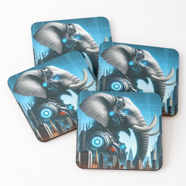 Item preview, Great cyborg elephant designed and sold by Artillenium.