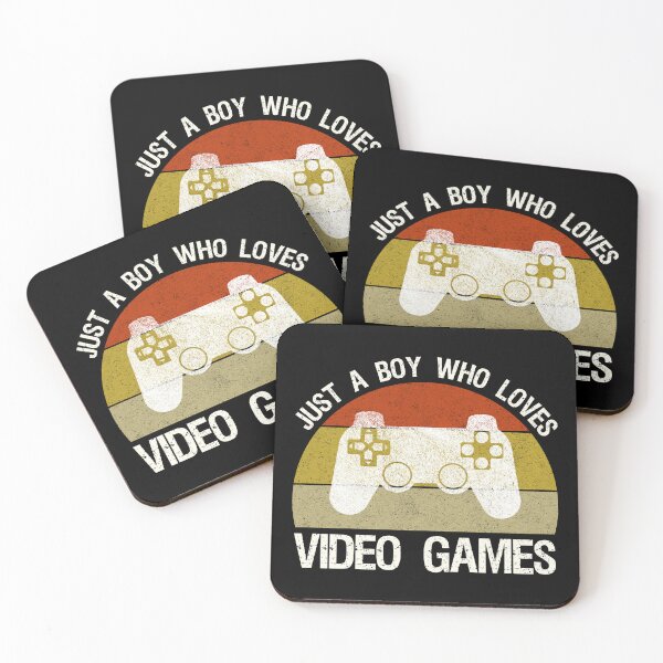 Item preview, Just A Boy Who Loves Video Games designed and sold by Cat Lady Designs.