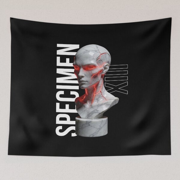 Item preview, Specimen XIII – Extraterrestrial Research Subject designed and sold by Marble Void.