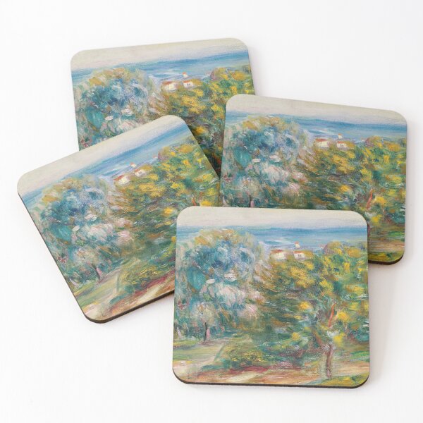 Item preview, Esquisse De Paysage Du Midi by Pierre-Auguste Renoir: Impressionist Landscape Poster designed and sold by artofuniverse.