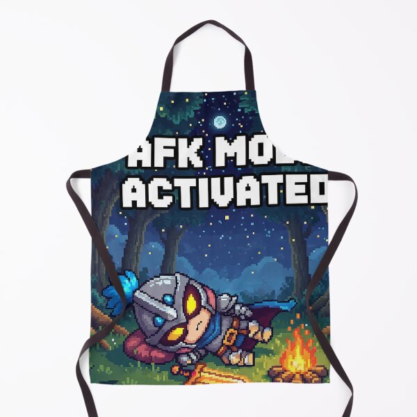 Item preview, Pico the Pixel Knight – AFK Mode Activated designed and sold by roninlabstudio.