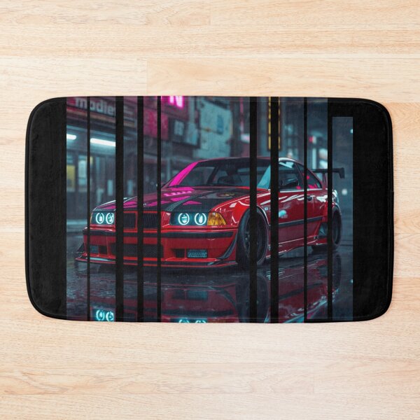 Item preview, B.W the Power of the 3 coupe with wide body kit, street racing vibe, high contrast neon colors 22 designed and sold by Neon G.