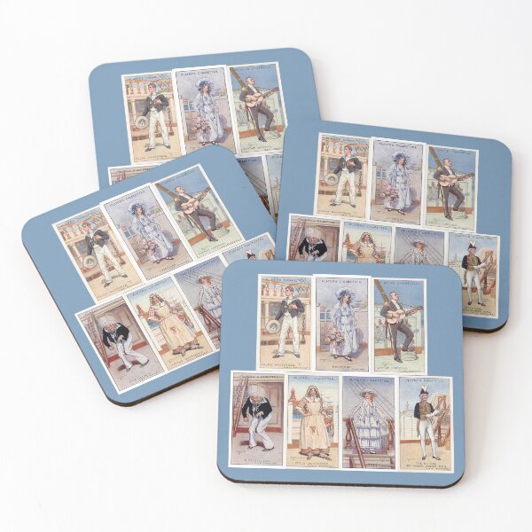 Item preview, 1925 & 1927 Players Cigarette Cards HMS Pinafore - Gilbert and Sullivan designed and sold by Lifes-a-boon.