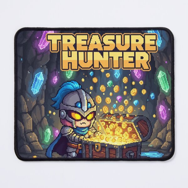 Item preview, Pico the Pixel Knight – Treasure Hunter designed and sold by roninlabstudio.