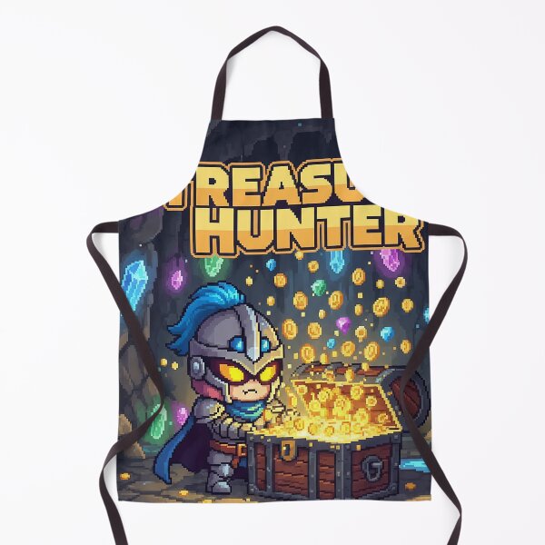 Item preview, Pico the Pixel Knight – Treasure Hunter designed and sold by roninlabstudio.
