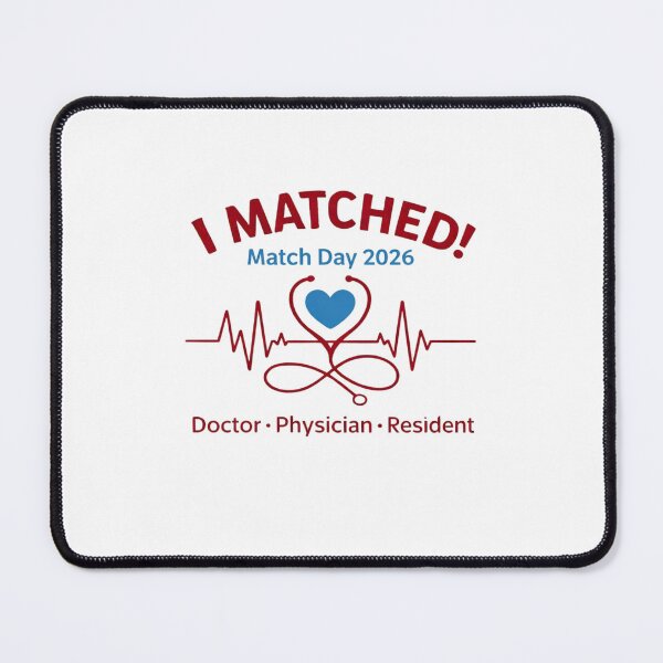 Item preview, I Matched Match Day 2026 – Doctor Physician Residency Celebration designed and sold by bilal sibgui.