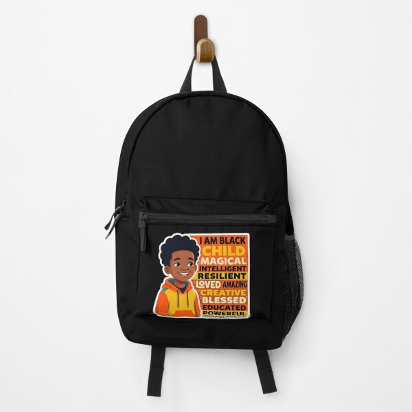 Item preview, I AM BLACK CHILD - Magical Intelligent Resilient Affirmation Poster designed and sold by WowDezign.