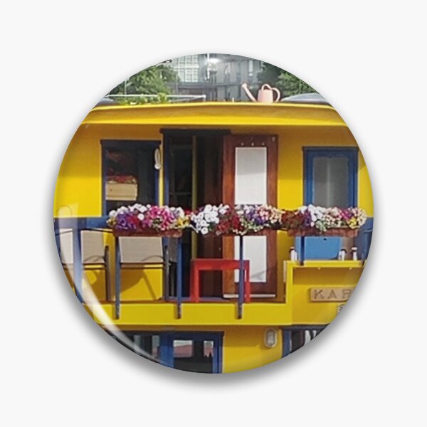 Item preview, Yellow Houseboat designed and sold by Ethna Gillespie.