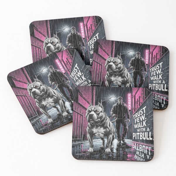 Item preview, Trust Few Walk With Pitbull designed and sold by PetJoyPrintsCO.