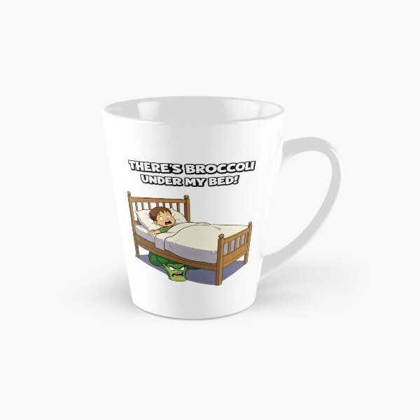 Item preview, There's Broccoli Under My Bed Funny Cartoon designed and sold by madebysiwa.