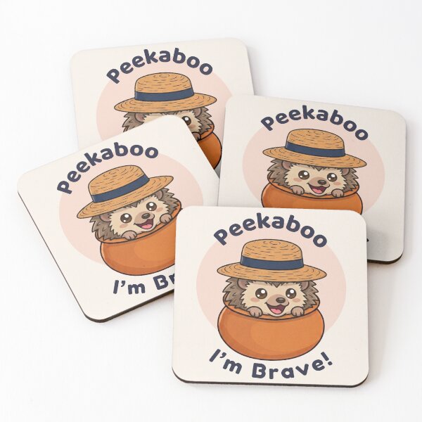 Item preview, Safe Little World - Peekaboo Hedgehog designed and sold by Safe-L-World.