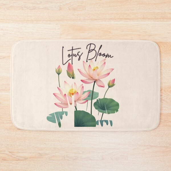 Item preview, Lotus Bloom - Minimalist Botanical Watercolor Art designed and sold by PriyaMagic.