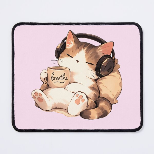 Item preview, Relaxed Kitty designed and sold by MessyHandsCo.