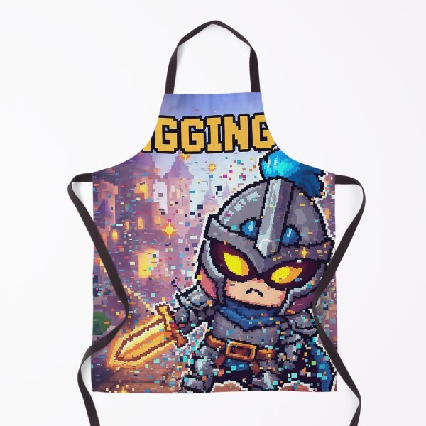 Item preview, Pico the Pixel Knight – Lagging IRL Gamer Meme designed and sold by roninlabstudio.