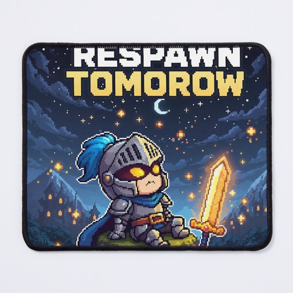 Item preview, Pico the Pixel Knight – Respawn Tomorrow designed and sold by roninlabstudio.