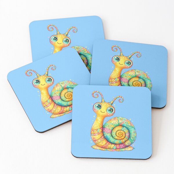 Item preview, Snail minimalist cartoon kawaii art designed and sold by Natart1004.