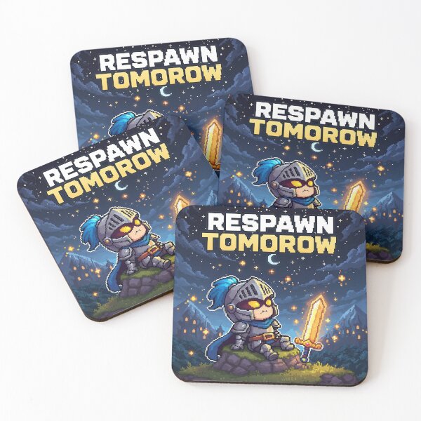 Item preview, Pico the Pixel Knight – Respawn Tomorrow designed and sold by roninlabstudio.