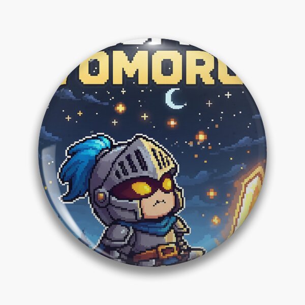 Item preview, Pico the Pixel Knight – Respawn Tomorrow designed and sold by roninlabstudio.