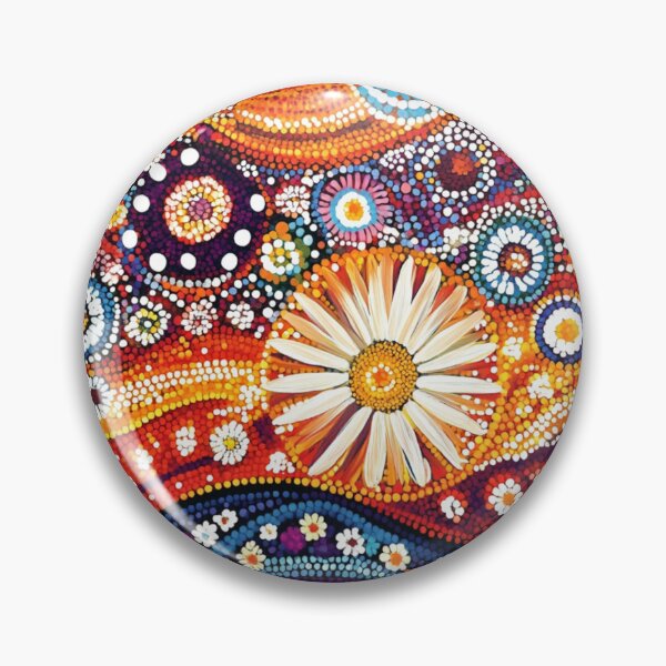 Item preview, Aboriginal Inspired Dot Art - The Beauty of Bloom designed and sold by GrinGalore.