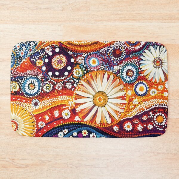 Item preview, Aboriginal Inspired Dot Art - The Beauty of Bloom designed and sold by GrinGalore.