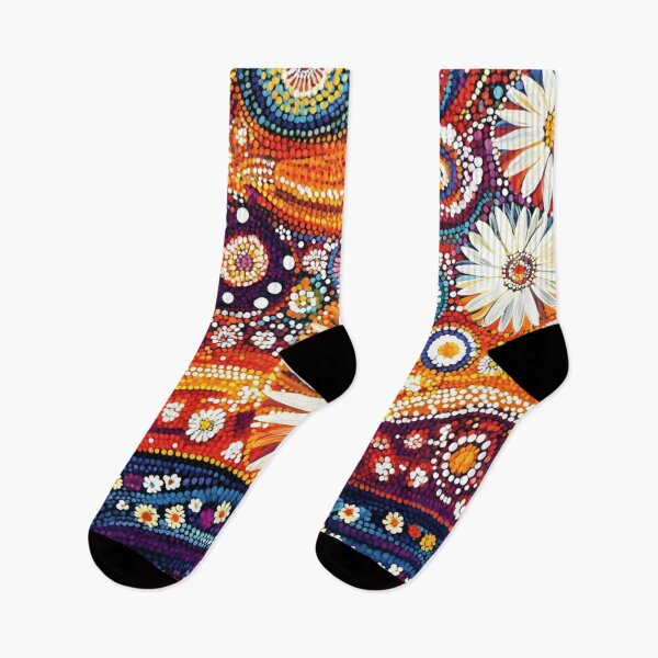Item preview, Aboriginal Inspired Dot Art - The Beauty of Bloom designed and sold by GrinGalore.