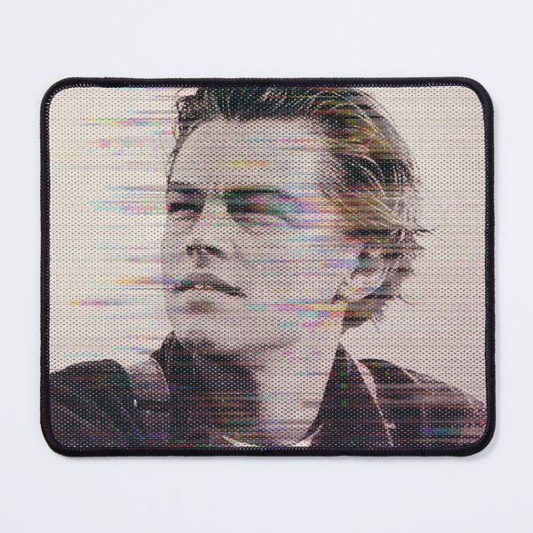 Item preview, Leonardo DiCaprio Glitch Mixed Media designed and sold by PopCultureArtShop.