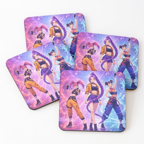 Item preview, K-Pop Choreography Art Print – Vibrant Idol Group Poster designed and sold by Echo Trend Prints.