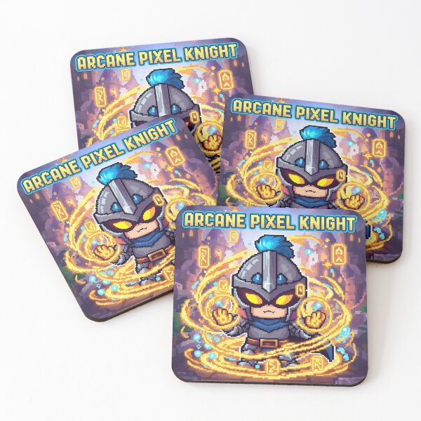 Item preview, Pico the Pixel Knight – Mage Transformation designed and sold by roninlabstudio.